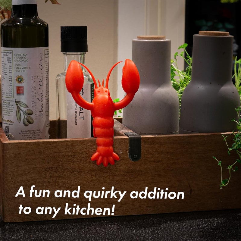 TG The Lobster Silicone Utensil Rest - Kitchen Gifts, Silicone Spoon Rest for Stove Top - Heat-Resistant, Funny Kitchen Gifts, Cooking Gifts - Non-Slip Spoon Holder Stove Organizer - Image 5
